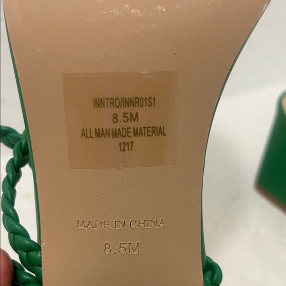 Steve Madden Emerald Braided Heels - Picture 5 of 5